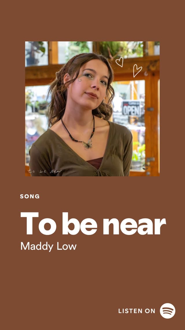 To be near by Maddy Low